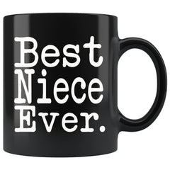 Load image into Gallery viewer, Best Niece Ever Gift Unique Niece Mug High School Graduation Gift for Niece Favorite Niece Gift Birthday Christmas Niece Coffee Mug Tea Cup Black