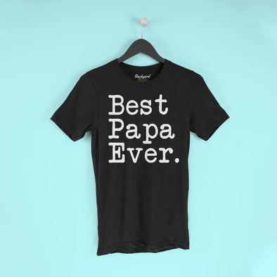 Best Papa Ever T-Shirt Fathers Day Gift for Dad Tee Birthday Gift Christmas Gift New Papa Gift Unisex Shirt $19.99 | T-Shirt
