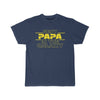 Best Papa In The Galaxy T-Shirt $14.99 | Athletic Navy / S T-Shirt