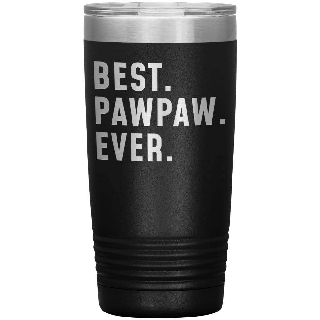 Best Pawpaw Ever Coffee Travel Mug 20oz Stainless Steel Vacuum Insulated Travel Mug with Lid Birthday Gift for Pawpaw Grandpa Coffee Cup 