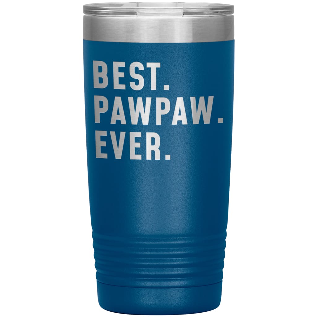 Best Pawpaw Ever Coffee Travel Mug 20oz Stainless Steel Vacuum Insulated Travel Mug with Lid Birthday Gift for Pawpaw Grandpa Coffee Cup 