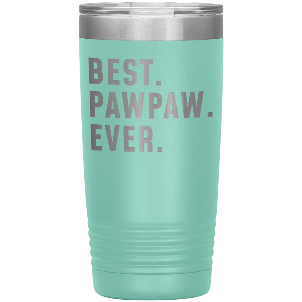 Best Pawpaw Ever Coffee Travel Mug 20oz Stainless Steel Vacuum Insulated Travel Mug with Lid Birthday Gift for Pawpaw Grandpa Coffee Cup 