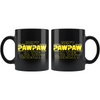 Best Pawpaw In The Galaxy Coffee Mug Black 11oz Gifts for Pawpaw $19.99 | Drinkware