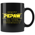 Best Pepaw In The Galaxy Coffee Mug Black 11oz Gifts for Pepaw $19.99 | 11oz - Black Drinkware