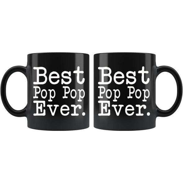 Best Pop Pop Ever Gift Unique Pop Pop Mug Fathers Day Gift for Pop Pop Grandpa Grandfather Birthday Christmas Pop Pop Coffee Mug Tea Cup