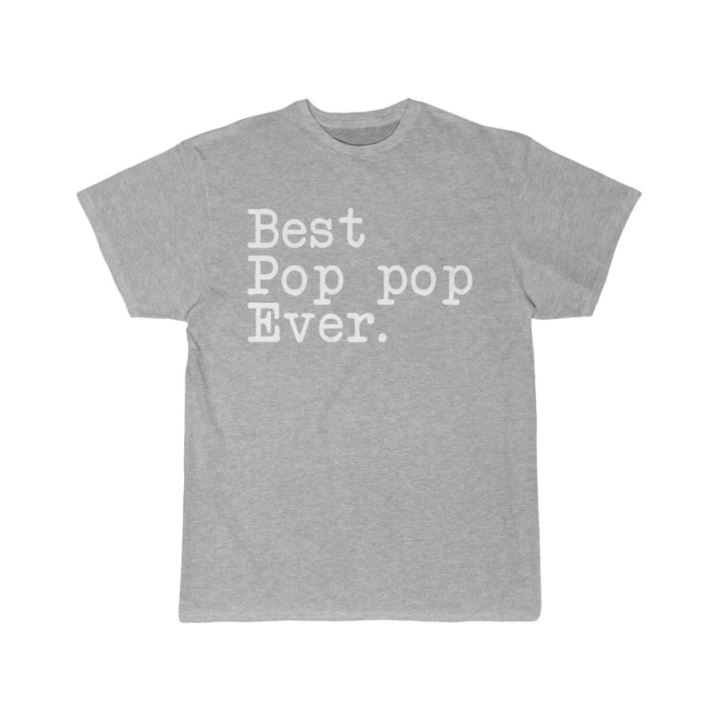 Best Pop Pop Ever T-Shirt Fathers Day Gift for Pop Pop Tee Birthday Gift Christmas Gift New Dad Gift Unisex Shirt $19.99 | Athletic Heather
