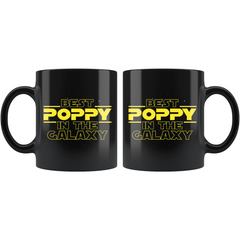 Load image into Gallery viewer, Best Poppy In The Galaxy Coffee Mug Black 11oz Gifts for Poppy