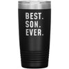 Best Son Ever Coffee Travel Mug 20oz Stainless Steel Vacuum Insulated Travel Mug with Lid Birthday Gift for Son Coffee Cup $29.99 | Black 