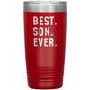 Best Son Ever Coffee Travel Mug 20oz Stainless Steel Vacuum Insulated Travel Mug with Lid Birthday Gift for Son Coffee Cup $29.99 | Red 