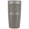 Best Son Gift: 49% Son 51% Badass Insulated Tumbler 20oz $29.99 | Pewter Tumblers