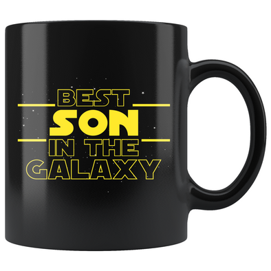 Best Son In The Galaxy Coffee Mug Black 11oz Gifts for Son $19.99 | 11oz - Black Drinkware