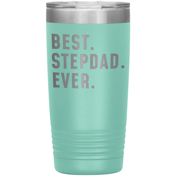 Best Step Dad Ever Coffee Travel Mug 20oz Stainless Steel Vacuum Insulated Travel Mug with Lid Birthday Gift for Stepdad Coffee Cup $24.99 |