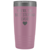 Best Step Dad Ever! Insulated 20oz Tumbler Gift Ideas for Stepdad $29.99 | Light Purple Tumblers