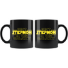 Best Step Mom In The Galaxy Coffee Mug Black 11oz Gifts for Stepmom $19.99 | Drinkware