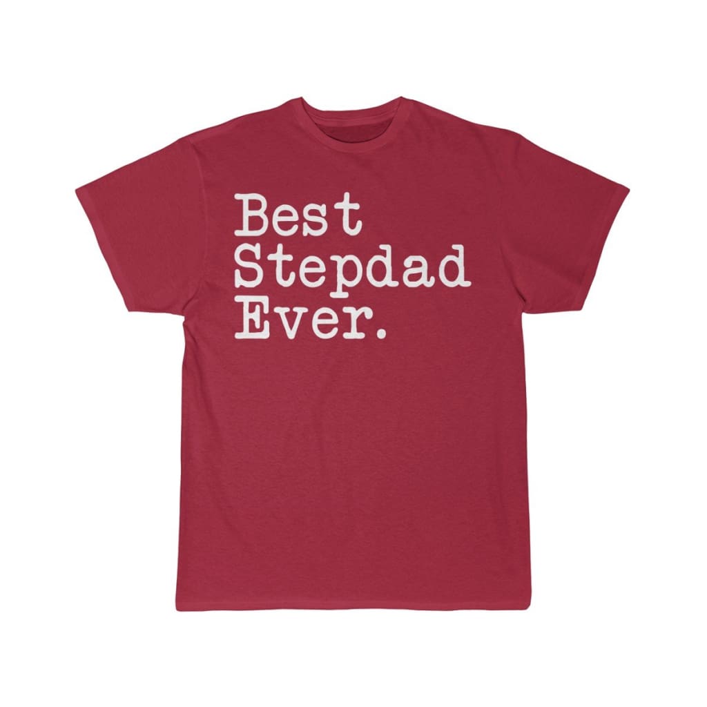 Best Stepdad Ever T-Shirt Fathers Day Gift for Step Dad Tee Birthday Gift Step Dad Christmas Gift New Stepdad Gift Unisex Shirt $19.99 |