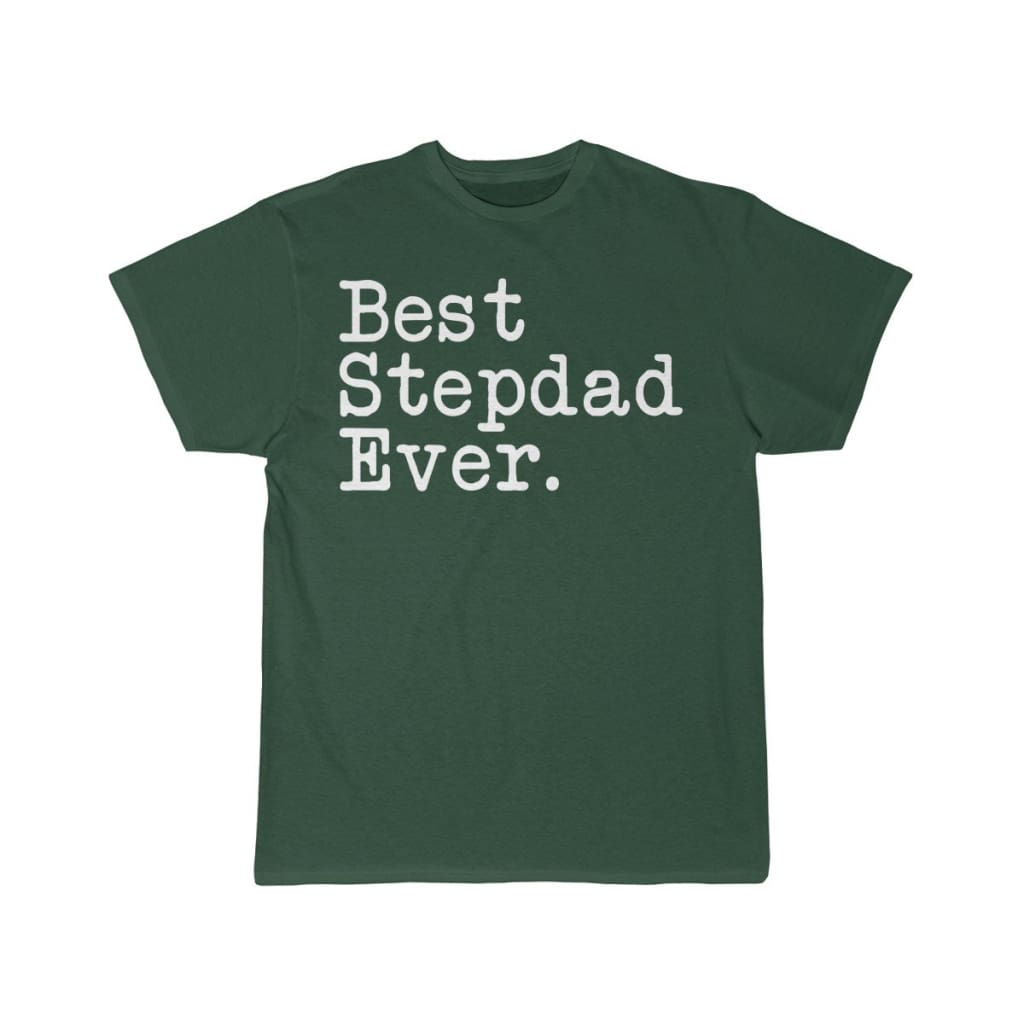 Best Stepdad Ever T-Shirt Fathers Day Gift for Step Dad Tee Birthday Gift Step Dad Christmas Gift New Stepdad Gift Unisex Shirt $19.99 |
