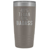 Best Texas Gift: 49% Texan 51% Badass Insulated Tumbler 20oz $29.99 | Pewter Tumblers