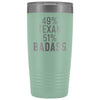 Best Texas Gift: 49% Texan 51% Badass Insulated Tumbler 20oz $29.99 | Teal Tumblers