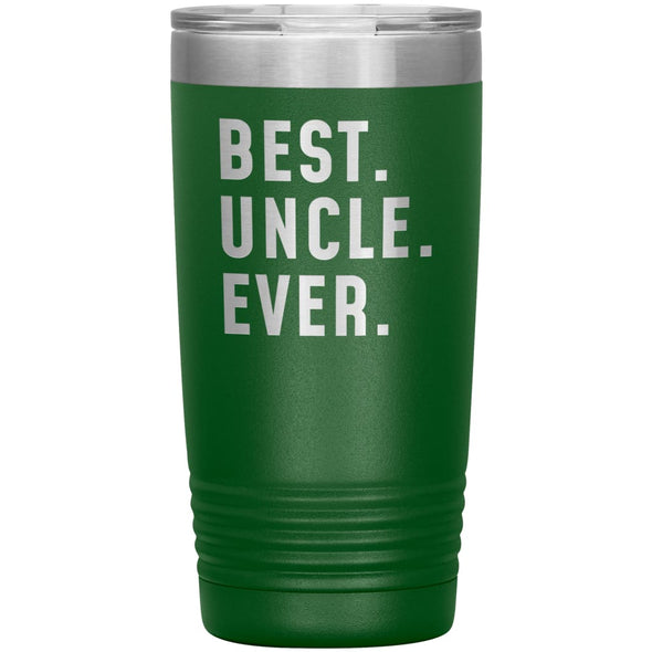 Best Uncle Ever Coffee Travel Mug 20oz Stainless Steel Vacuum Insulated Travel Mug with Lid Birthday Gift for Uncle Coffee Cup $29.99 | 