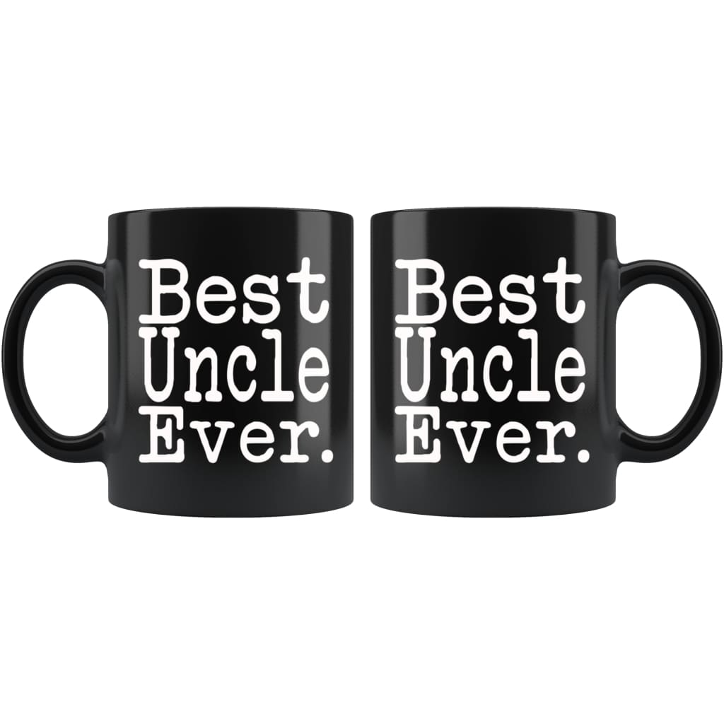 Best Uncle Ever Gift Unique Uncle Mug Father's Day Gift for Uncle Best Birthday Gift Christmas Uncle Coffee Mug Tea Cup Black — photo 2