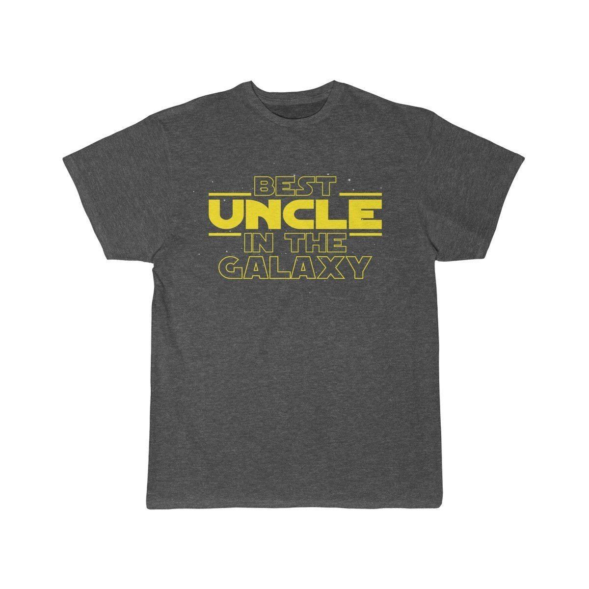 Best Uncle In The Galaxy T-Shirt $14.99 | Charcoal Heather / S T-Shirt
