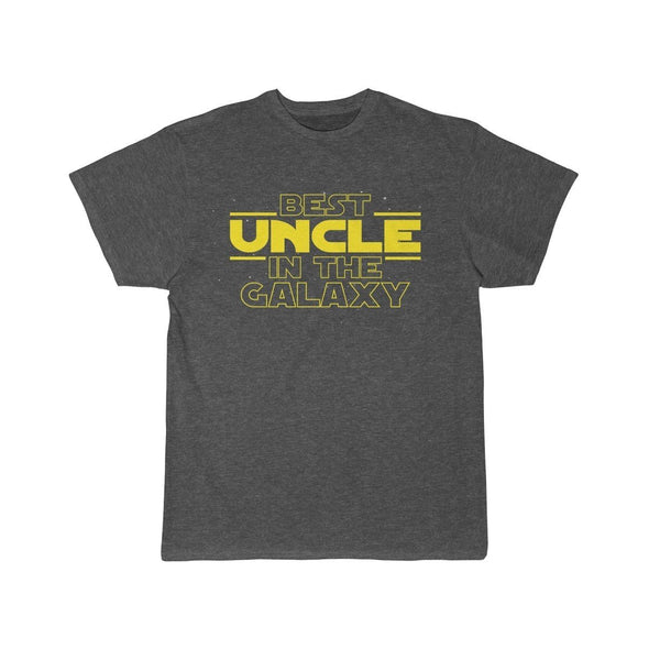 Best Uncle In The Galaxy T-Shirt $14.99 | Charcoal Heather / S T-Shirt