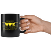 Best Wife In The Galaxy Coffee Mug Black 11oz Gifts for Wife $19.99 | Drinkware