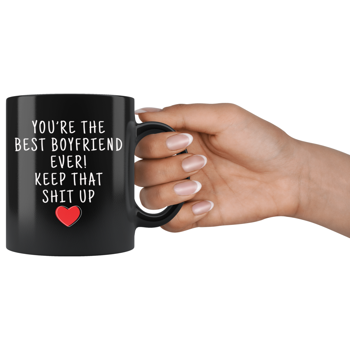 Boyfriend Gifts Best Boyfriend Ever Mug Boyfriend Coffee Mug Boyfriend Coffee Cup Boyfriend Gift Coffee Mug Tea Cup Black $19.99 | Drinkware