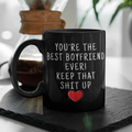 Boyfriend Gifts Best Boyfriend Ever Mug Boyfriend Coffee Mug Boyfriend Coffee Cup Boyfriend Gift Coffee Mug Tea Cup Black $19.99 | 11oz -