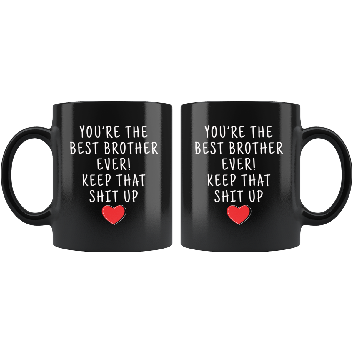 Brother Gifts Best Brother Ever Mug Brother Coffee Mug Brother Coffee Cup Brother Gift Coffee Mug Tea Cup Black — photo 6