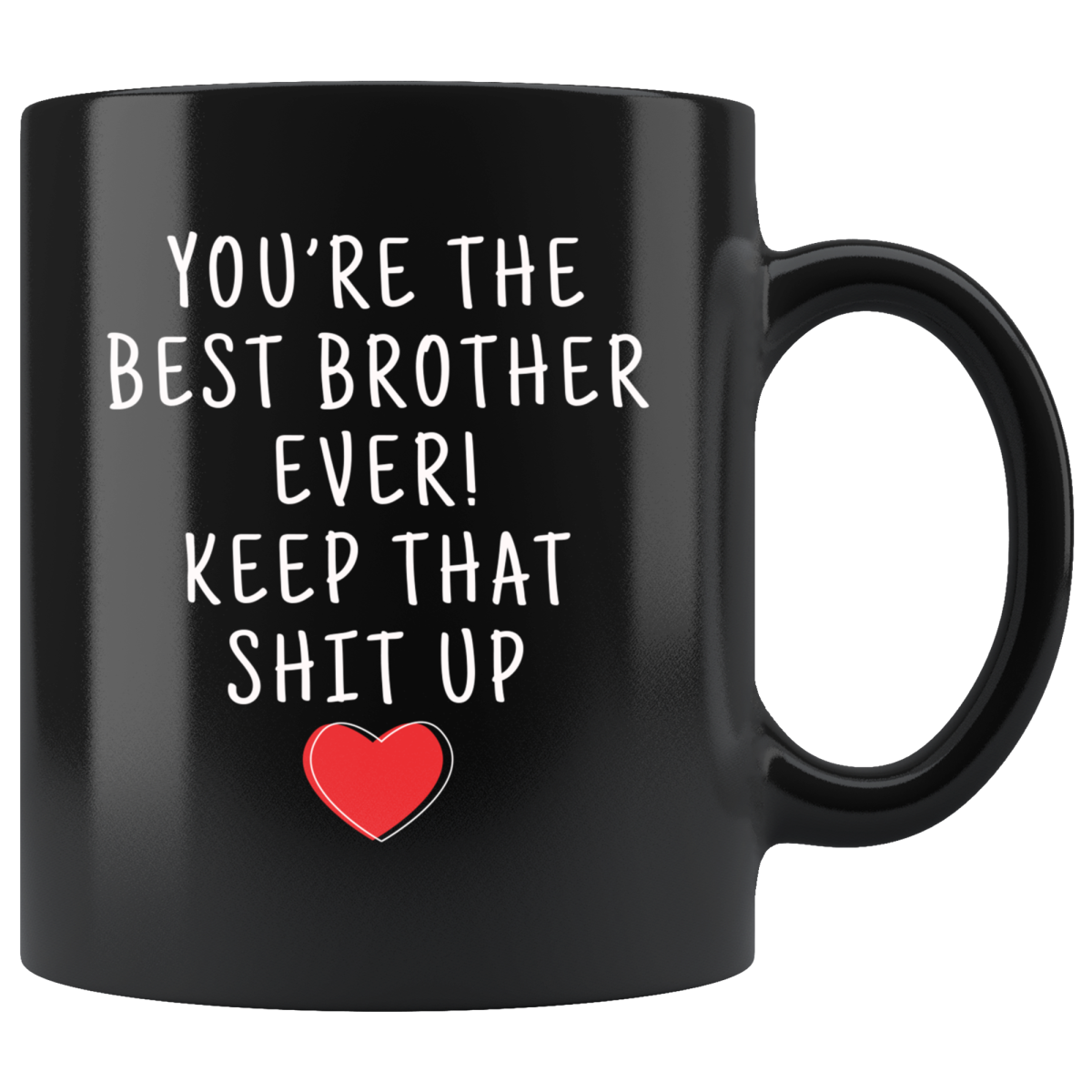 Brother Gifts Best Brother Ever Mug Brother Coffee Mug Brother Coffee Cup Brother Gift Coffee Mug Tea Cup Black — photo 5