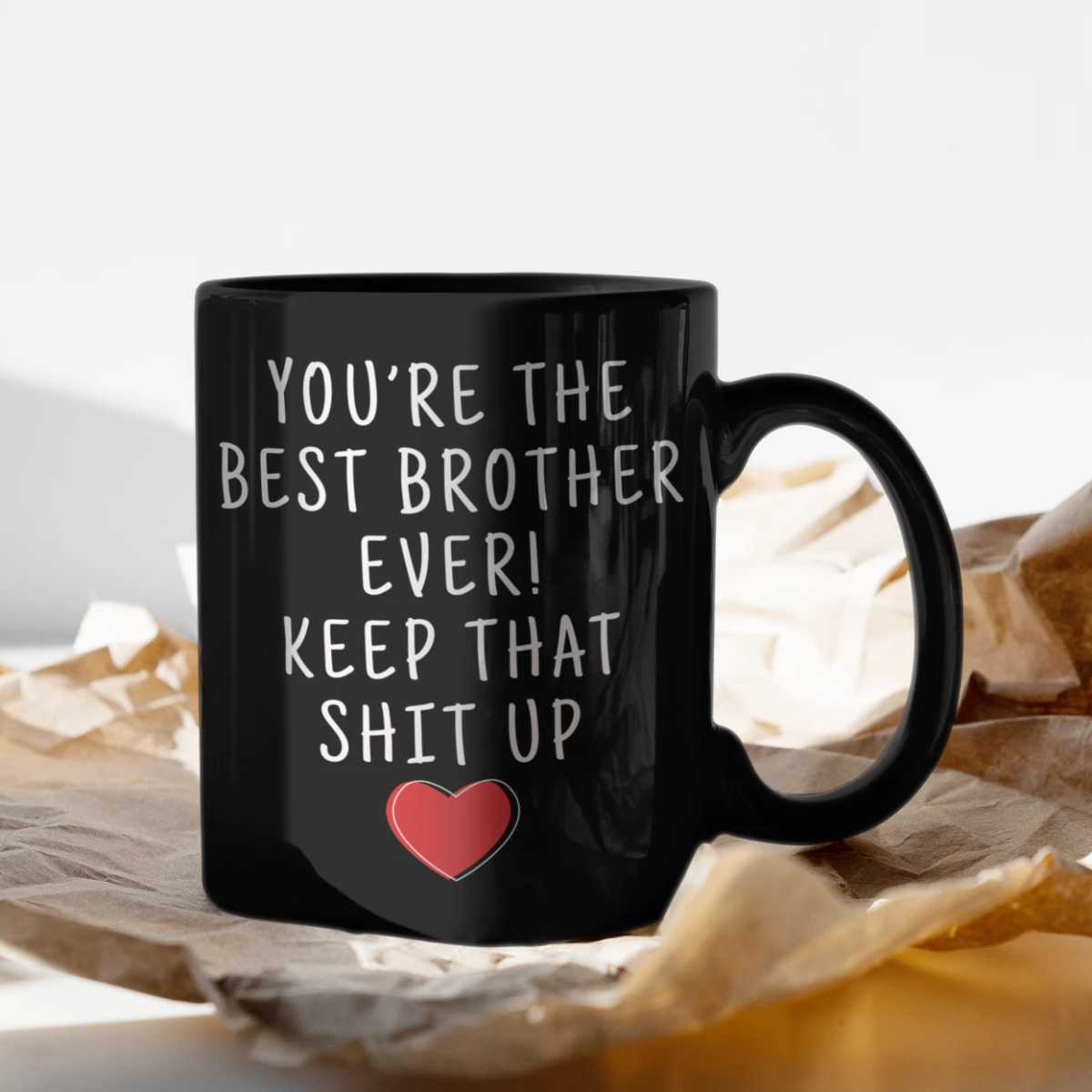 Brother Gifts Best Brother Ever Mug Brother Coffee Mug Brother Coffee Cup Brother Gift Coffee Mug Tea Cup Black — photo 2