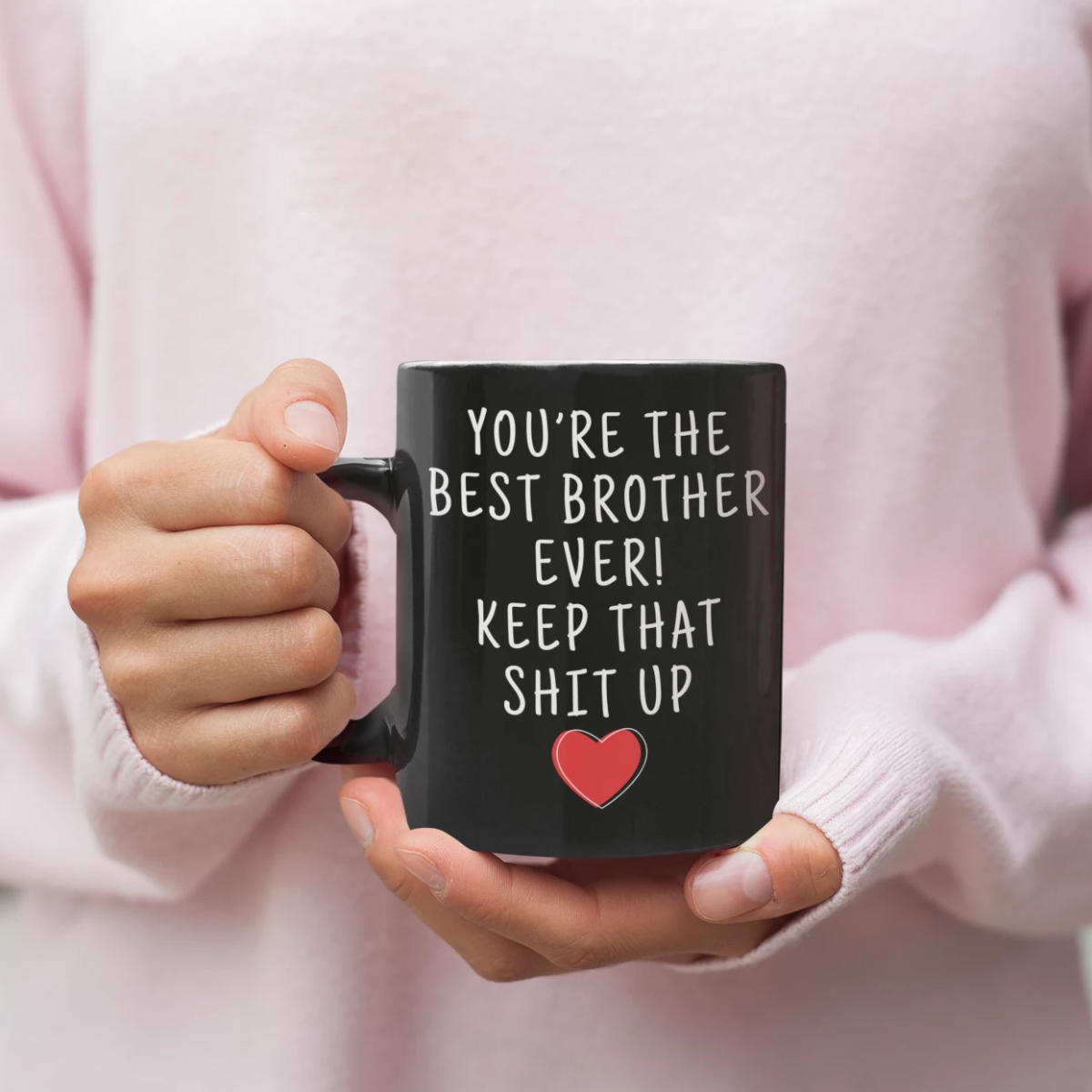 Brother Gifts Best Brother Ever Mug Brother Coffee Mug Brother Coffee Cup Brother Gift Coffee Mug Tea Cup Black — photo 3