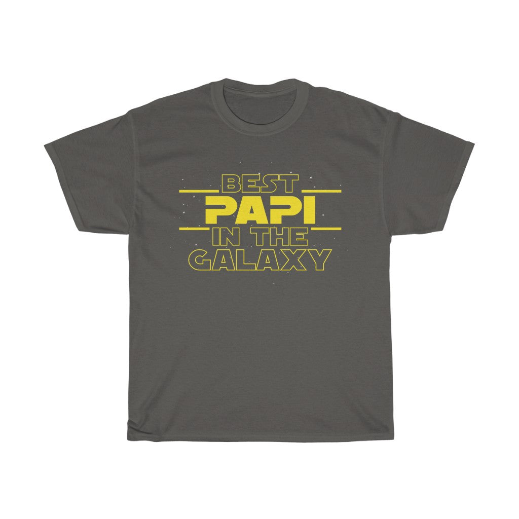 Mens "Best Papi In The Galaxy" T-Shirt Best Papi Gifts Father's Day, Birthday, or Christmas Gift — photo 2