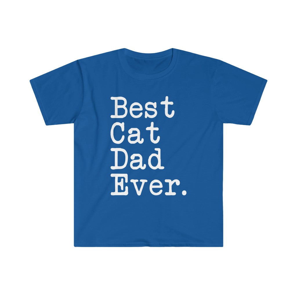Gifts for Cat Lovers Best Cat Dad Ever T-Shirt Father's Day Gift for Cat Dad Tee Pet Owner Cat Rescue Gift Unisex Shirt — photo 5
