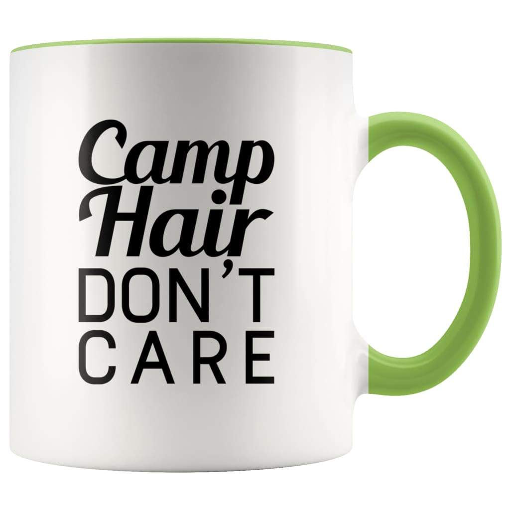 Camp Hair Don't Care Mug - Funny Coffee Mug - BackyardPeaks