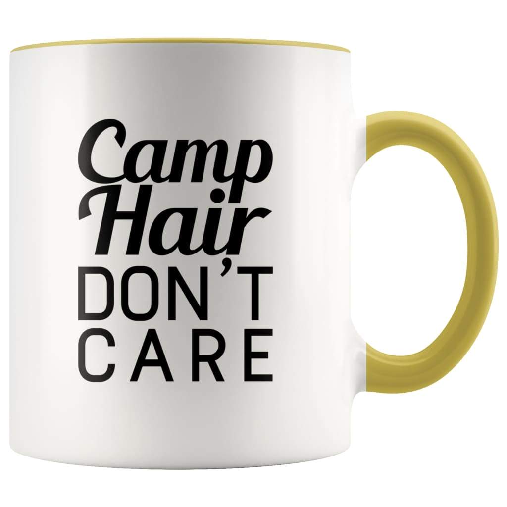 Camp Hair Don't Care Mug - Funny Coffee Mug - BackyardPeaks