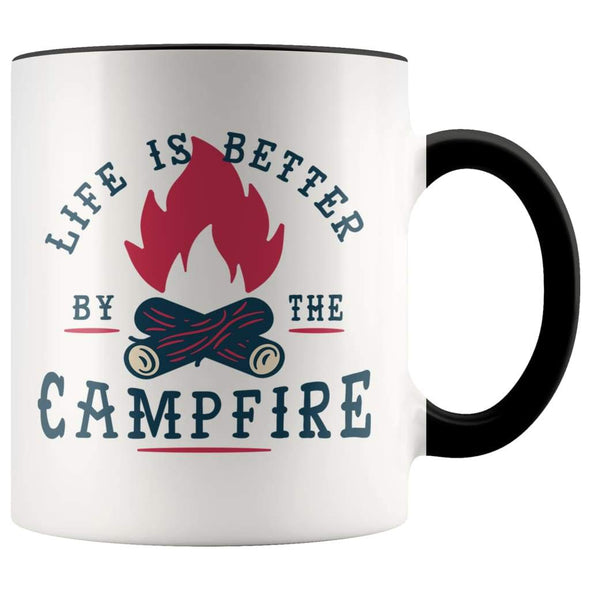 Campfire Coffee Mug - Outdoor Gift Men and Women - BackyardPeaks