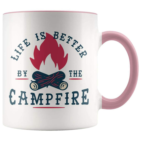 Campfire Coffee Mug - Outdoor Gift Men and Women - BackyardPeaks