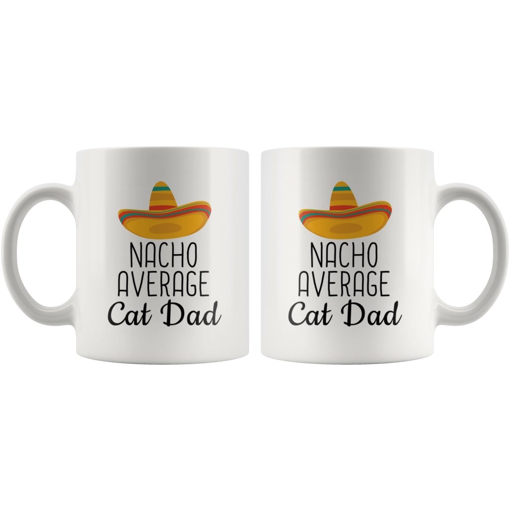 Cat Dad Gifts: Nacho Average Cat Dad Mug — photo 5
