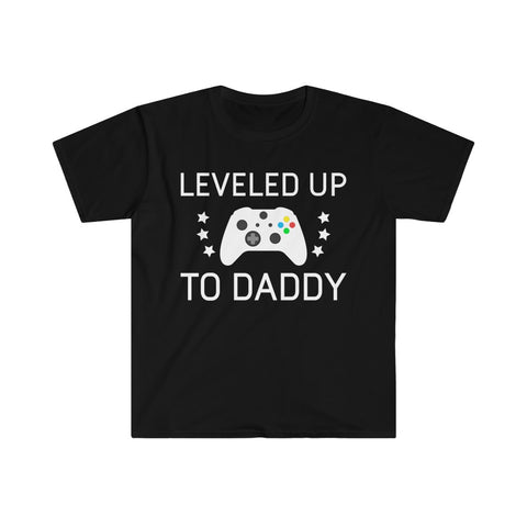 Leveled Up to Daddy T-shirt