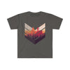 Colorful Outdoor Mountain Hiking Men’s T-Shirt | Gift for Hiker $19.99 | S / Charcoal T-Shirt