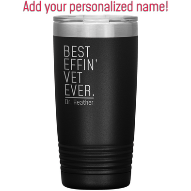 Customized Name Personalized Unique Gifts for Veterinarian Insulated 20oz Tumbler $33.99 | Tumblers