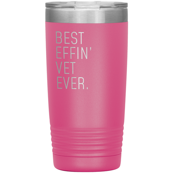Customized Name Personalized Unique Gifts for Veterinarian Insulated 20oz Tumbler $33.99 | Pink Tumblers
