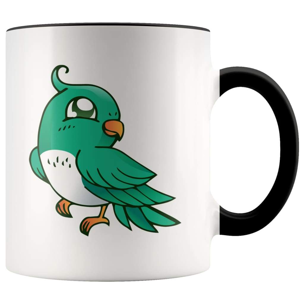 Cute Bird Coffee Mug - Parakeet Mug — photo 1