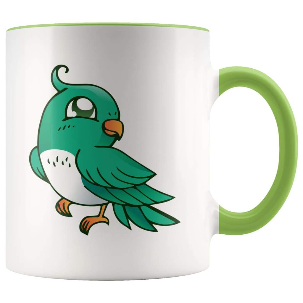 Cute Bird Coffee Mug - Parakeet Mug — photo 3