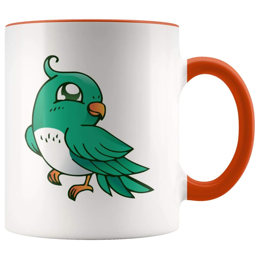 Cute Bird Coffee Mug - Parakeet Mug — photo 4