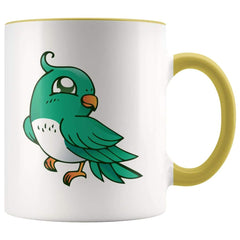 Load image into Gallery viewer, Cute Bird Coffee Mug - Parakeet Mug