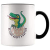 Cute Dino Coffee Mug - Be Kind Adopt A Raptor Mug - BackyardPeaks