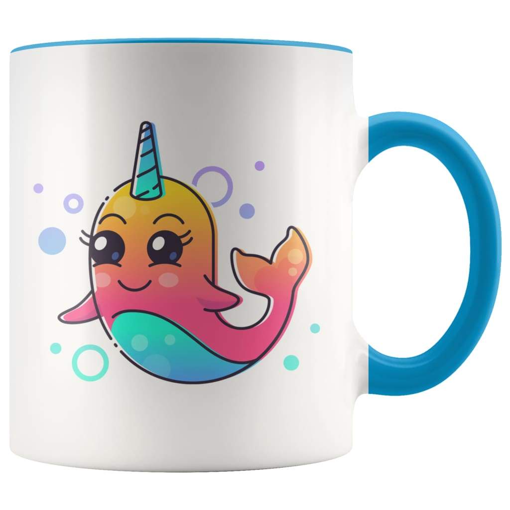 Cute Narwhal Coffee Mug — photo 2